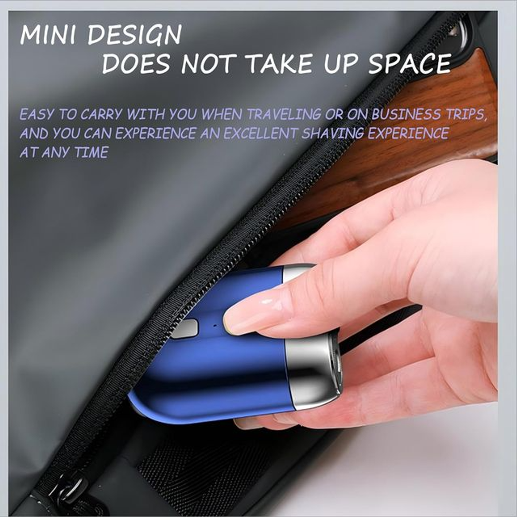 🎁 2025 New Upgrade Pocket Shaver USB Mini Shavers for Men